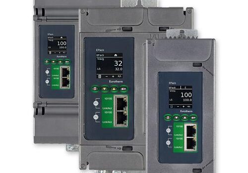 LED Display in the Eurotherm Power Controller for Clear Visualization