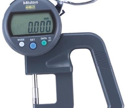 Ensure Accuracy in Your Measurements with Mitutoyo Thickness Gauge 547 10mm, LCD Display IP42, IP53!