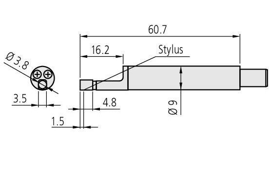 Upgrade Your Gear Tooth Inspection with Mitutoyo 178-398 Detector for Surftest SJ-210/SJ-310