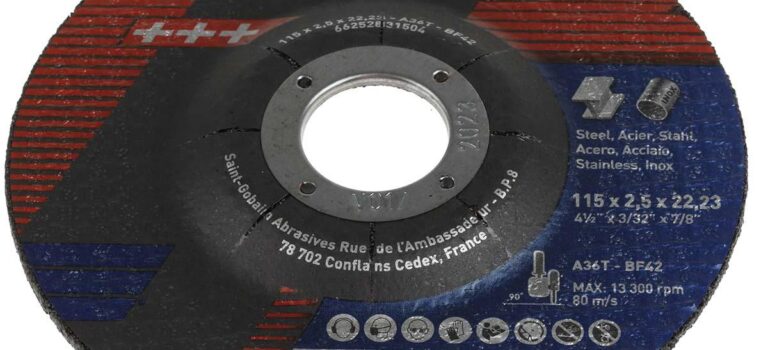 Upgrade Your Metal Cutting Game with Norton BDX Cutting Disc Aluminium Oxide, 115mm